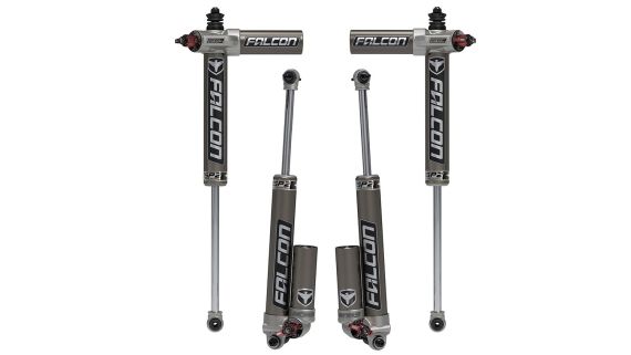 FALCON SP2 3.3 FAST ADJUST PIGGYBACK SHOCKS (1.5–2.5” Lift) JK 2-Door