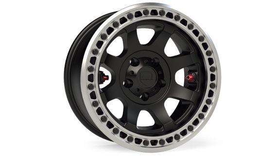 TeraFlex Olympus Beadlock Off-Road Wheels Metallic Black 17X9 5x5