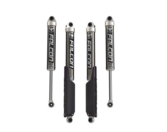 JL 4dr: Falcon SP2 2.1 Monotube Shock Kit (0-1.5” Lift)