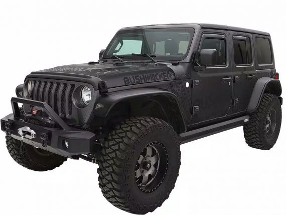 BUSHWACKER JL/JLU FLAT FENDER FLARES