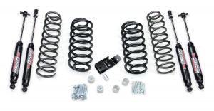 TeraFlex 2” Coil Spring Lift Kit & 9550 VSS Twin-Tube Shocks Jeep TJ 