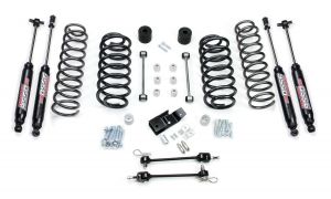 TeraFlex TJ: 3" Coil Spring Base Lift Kit with Quick Disconnects & 9550 VSS Shocks