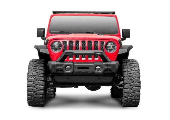 Rival 4x4 STAMPED STEEL STUBBY BUMPERS JK, JL, JT 