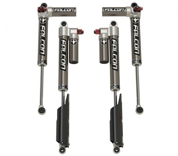 Falcon SP2 3.3 Fast Adjust Piggyback Shocks (2-3” Lift) Jeep Gladiator JT 