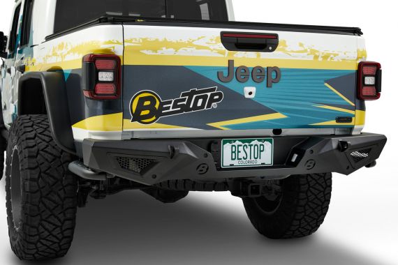 BESTOP GRANITE SERIES™ REAR BUMPER JEEP GLADIATOR JT