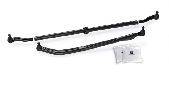 TeraFlex JL / JT: HD Forged Drag Link Kit & HD Chromoly Tie Rod Kit (0–6” Lift)