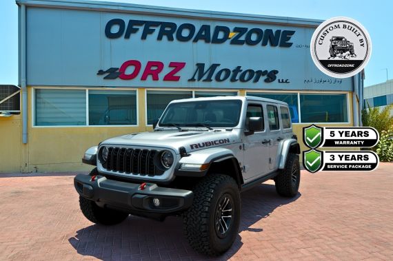 2024 JEEP WRANGLER 4 DOOR RUBICON - SILVER