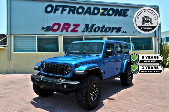 2024 JEEP WRANGLER 4DR RUBICON - HYDRO BLUE