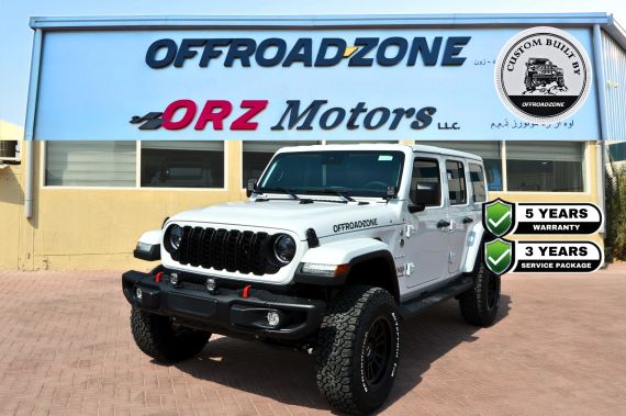 2024 JEEP WRANGLER 4DOOR SAHARA - WHITE.