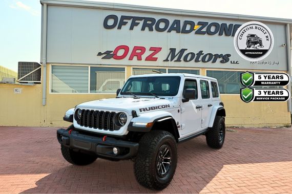 2024 JEEP WRANGLER UNLIMITED RUBICON WHITE