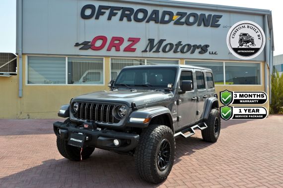 2020 JEEP WRANGLER UNLIMITED SAHARA - STING GREY