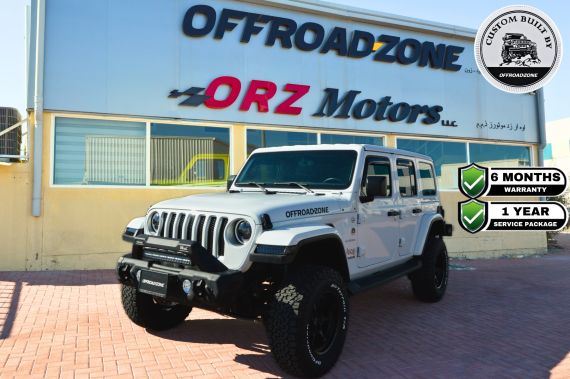 2022 Jeep Wrangler 4DR Sahara Plus - White M/T  (Canadian Spec)