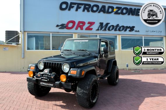 2006 JEEP WRANGLER 2DR TJ- BLACK