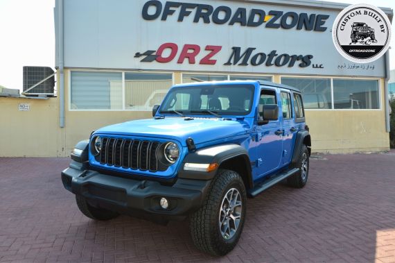 2024 Jeep Wrangler 4DR Sport Plus - Blue