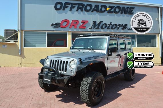 2015 JEEP WRANGLER 4DR SAHARA - SILVER