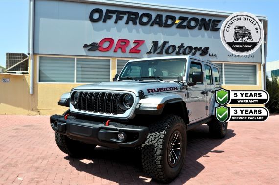 2024 Jeep Wrangler 4DR Rubicon - Silver