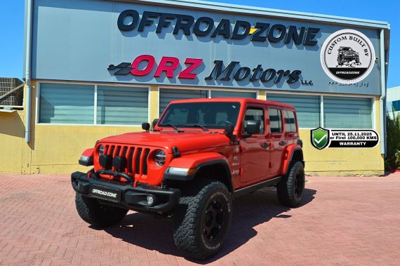 2020 JEEP WRANGLER 4DR SAHARA - RED