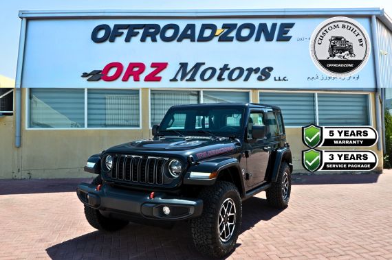 2024 JEEP WRANGLER 2DR RUBICON - BLACK