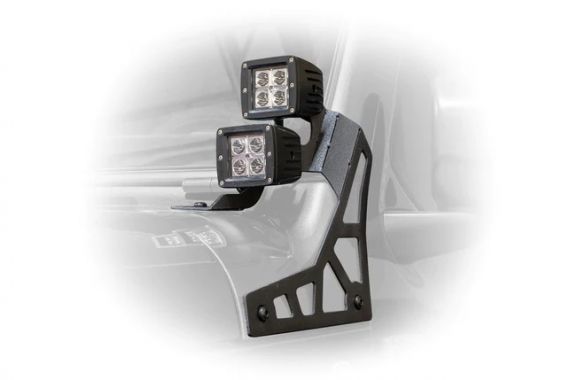 DV8 OFFROAD LOWER A-PILLAR LIGHT MOUNT JEEP JL & JT 