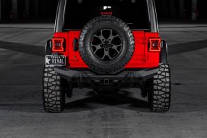 Rival 4x4 Stubby Aluminum Rear Bumper Jeep JL/JLU