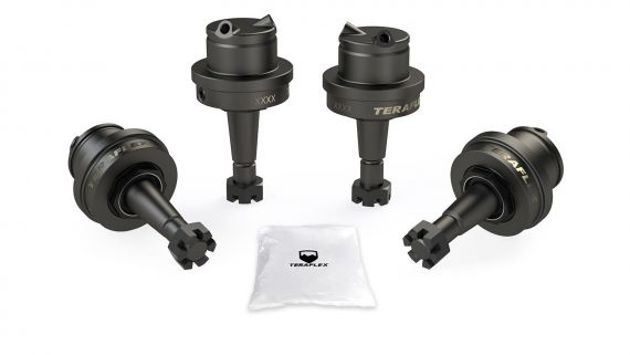 Teraflex JL / JT: Dana 30/44 HD Ball Joint Kit w/out Knurl (2 Upper & 2 Lower)