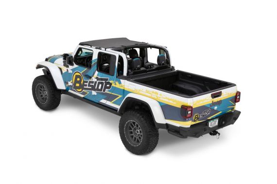 Bestop HEADER TARGA STYLE BIKINI TOP JEEP JL/JT 