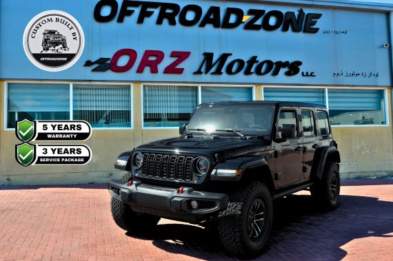 2024 JEEP WRANGLER UNLIMITED RUBICON BLACK