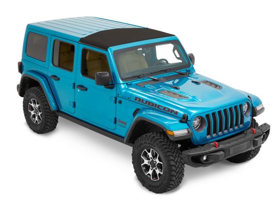 BESTOP SUNRIDER FOR HARDTOP, BLACK TWILL FOR JEEP JL & JT 